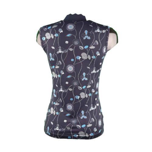 Chervo Damen Top Attractive Dry Matic navy gemustert 178E 2.Wahl 