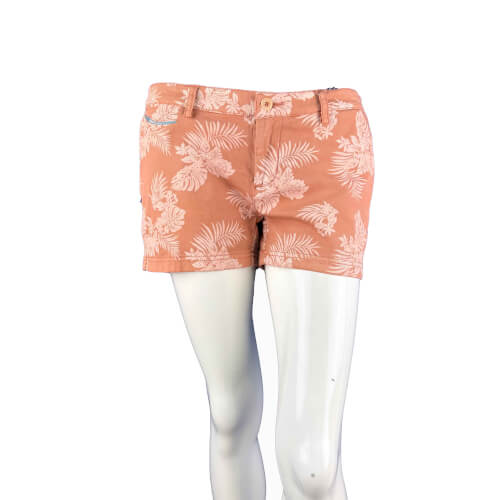 Chervo Damen Short Gugiolin USED LOOK lachs gemustert 93C Chervo Damen Short Gugiolin USED LOOK lachs gemustert 93C