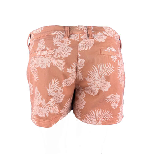 Chervo Damen Short Gugiolin USED LOOK lachs gemustert 93C