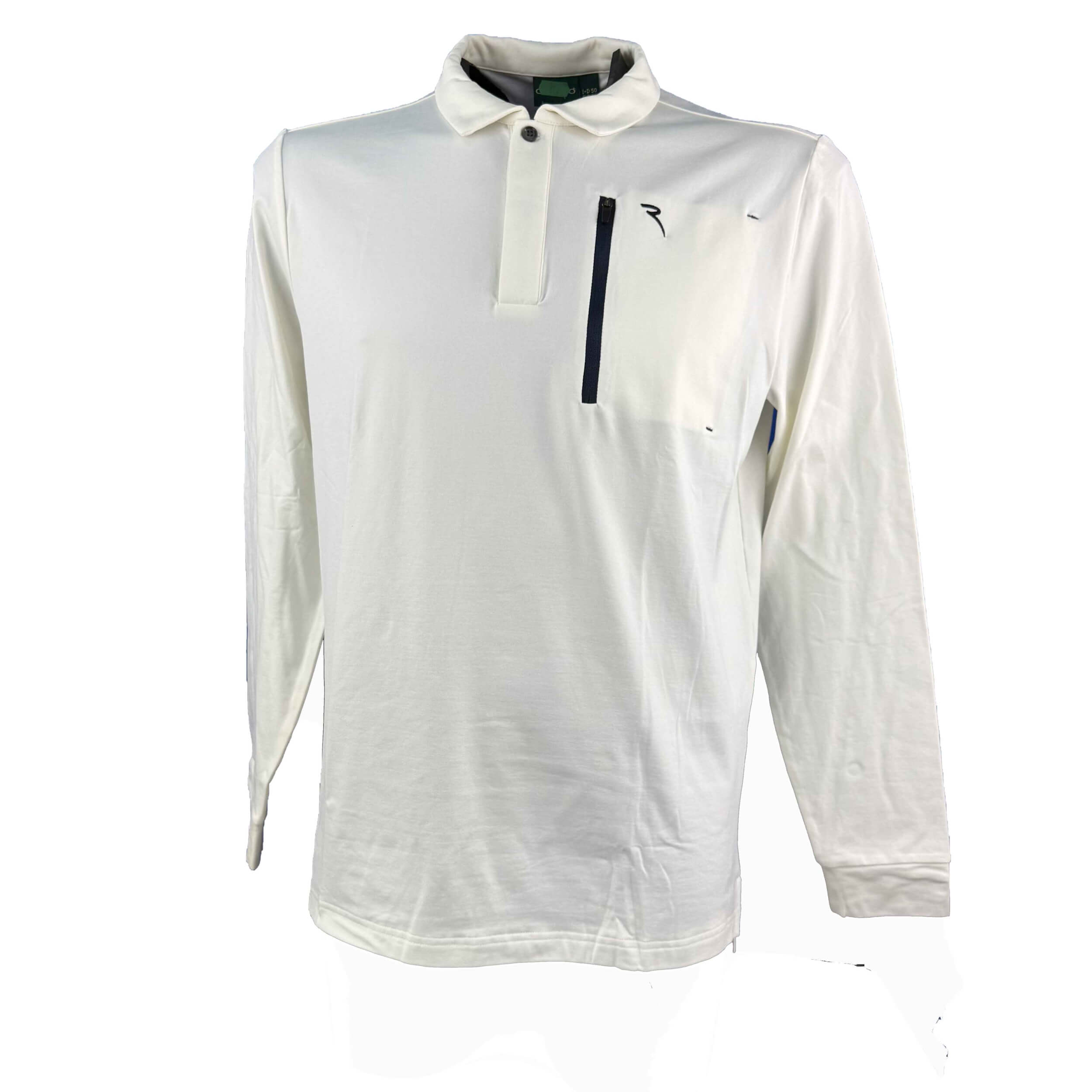 Chervo Herren lang Arm Polo Azteco PRO THERM creme 120