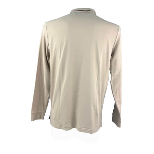 Chervo Herren lang Arm Polo Azteco PRO THERM beige 4007
