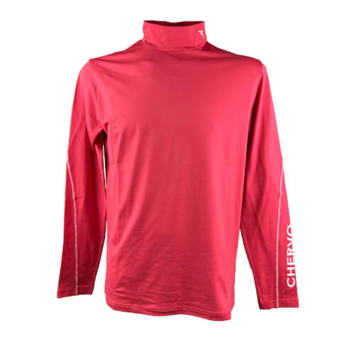 Chervo Herren lang Arm Rolli Tecnico PRO THERM rot 7007