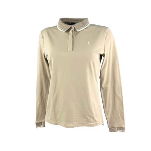 Chervo Damen lang Arm Polo Atma PRO THERM beige 4007