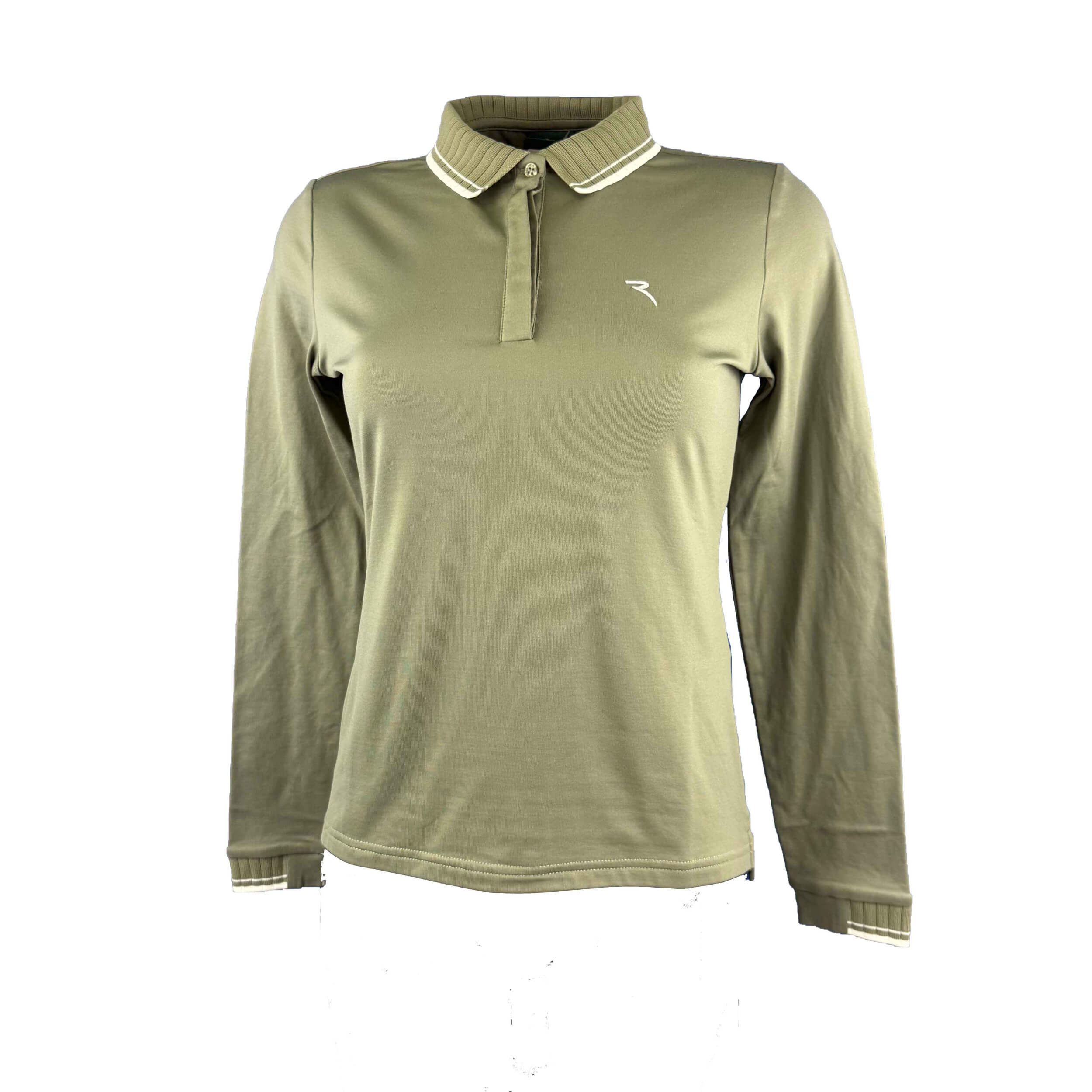 Chervo Damen lang Arm Polo Atma PRO THERM oliv 611