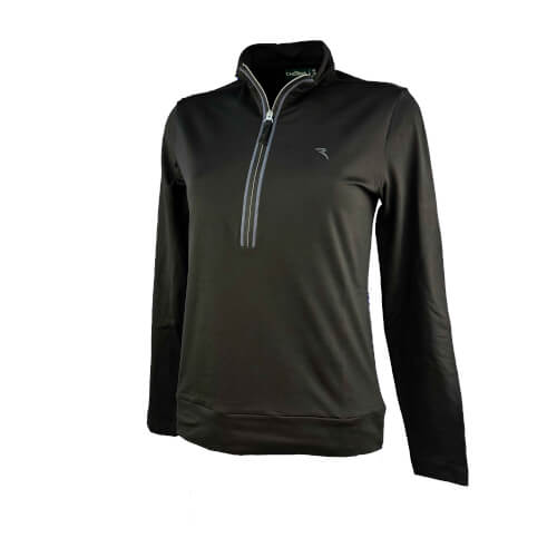 Chervo Damen lang Arm Rolli Trapezista PRO THERM schwarz 999