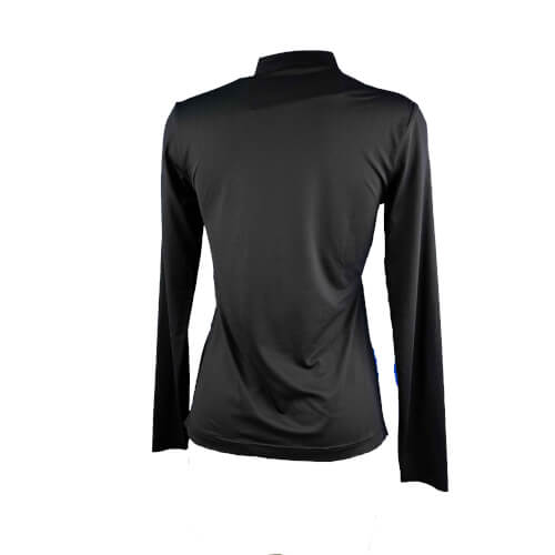 Chervo Damen Polo Atipic Sun Block schwarz 999