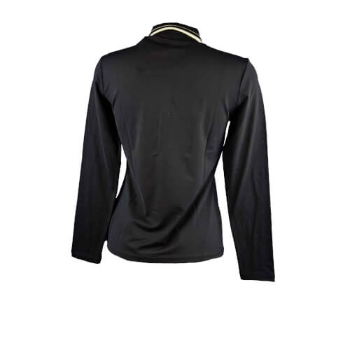 Chervo Damen lang Arm Polo Amnesia PRO THERM schwarz 999