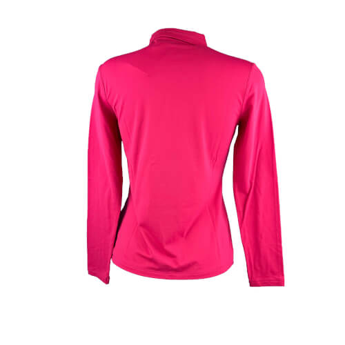 Chervo Damen lang Arm Polo Ancient PRO THERM magenta 795