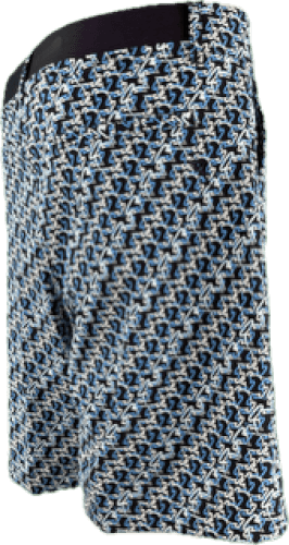 Chervo Damen Bermuda Gover SUN BLOCK blau gemustert 171E 2.Wahl