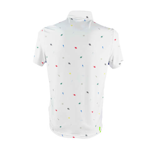 Chervo Herren Polo Aggree SUNBLOCK weiß 100A 2.Wahl 