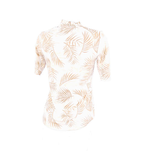 Chervo Damen T-Shirt Luciana SUNBLOCK weiß Palmen 101A 2.Wahl