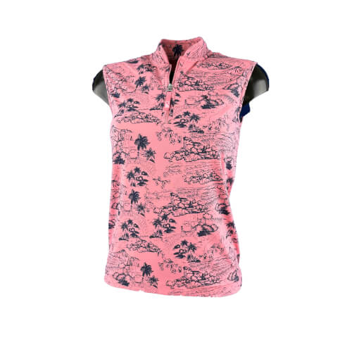 Chervo Damen Polo Antigua SUNBLOCK pink 21G 2.Wahl