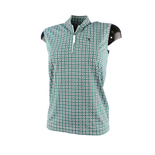 Chervo Damen Polo Antigua SUNBLOCK grün 102F 2.Wahl 