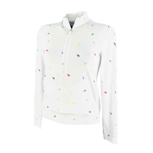 Chervo Damen Sweatshirt Trisha SUNBLOCK weiß 100A 2.Wahl