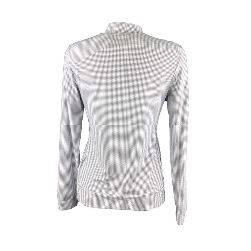 Chervo Damen Sweatshirt Trisha SUNBLOCK weiß kariert 102A 2.Wahl