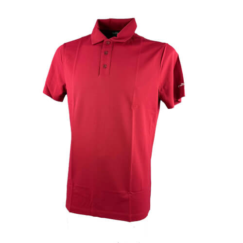 Chervo Herren Polo Allas DRY MATIC dunkelrot 892