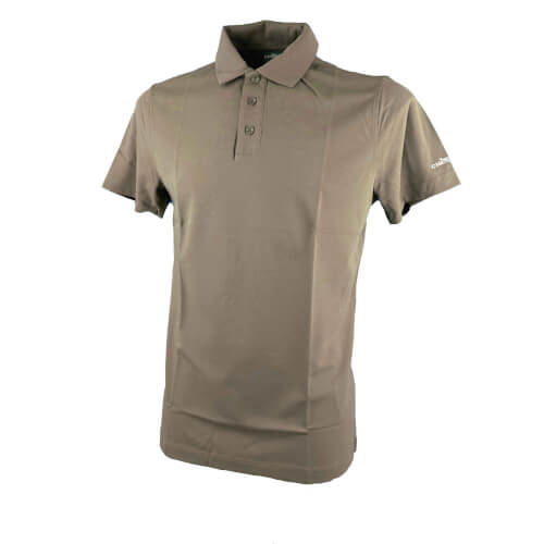 Chervo Herren Polo Allas DRY MATIC hellbraun 487