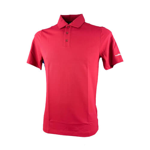 Chervo Herren Polo Allasgo DRY MATIC rot 850