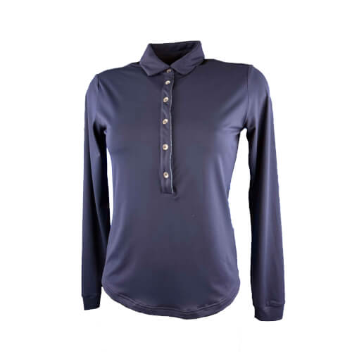 Chervo Damen Polo Amur SUNBLOCK navy 599 2.Wahl
